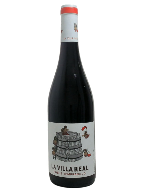 LA VILLA REAL TEMPRANILLO ROBLE 750ML