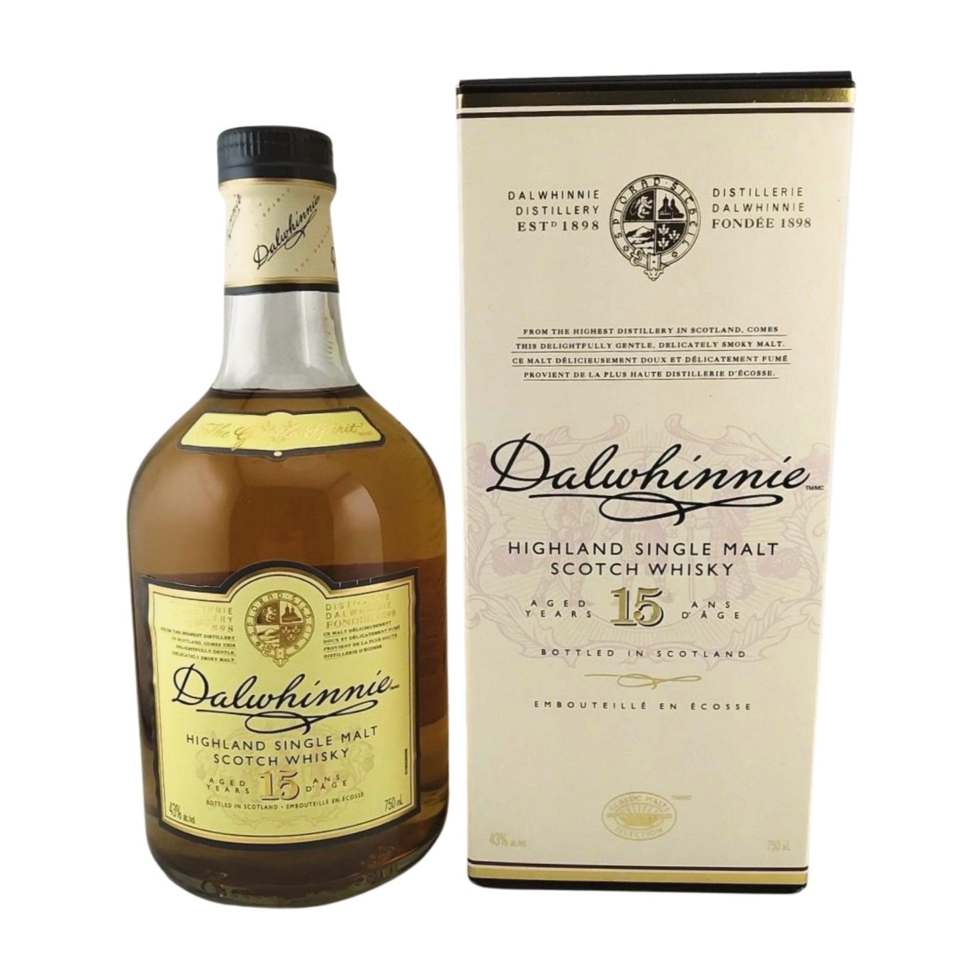 DALWHINNIE 15 YR 750ML