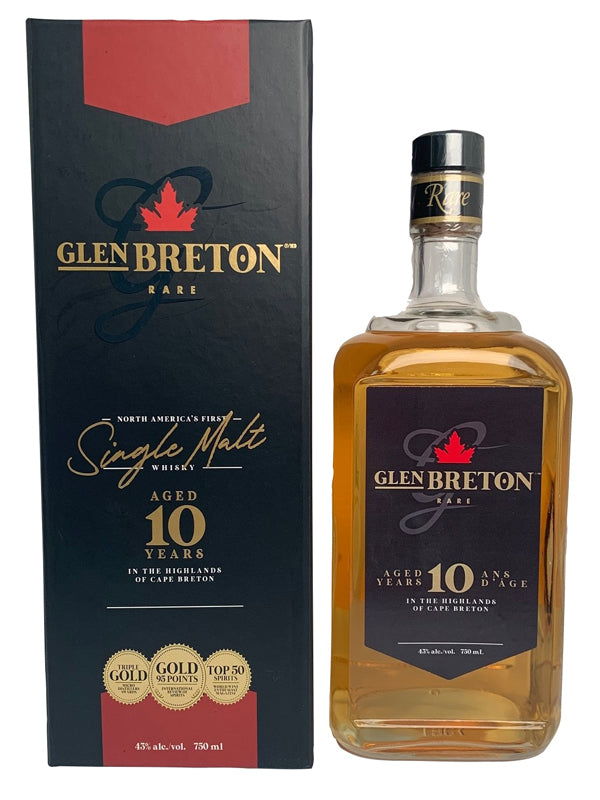 GLEN BRETON RARE CANADIAN SINGLE MALT 750ML