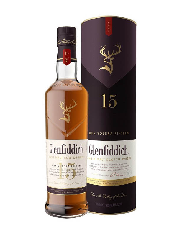 GLENFIDDICH 15YR SOLERA 750ML