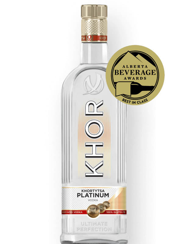 KHOR PLATINUM VODKA 750ML