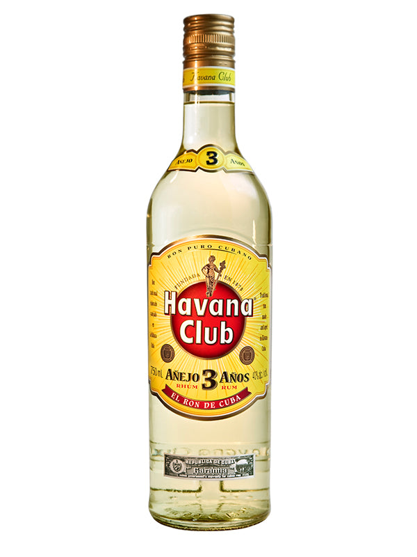 HAVANA CLUB 3 YEAR OLD 750ML