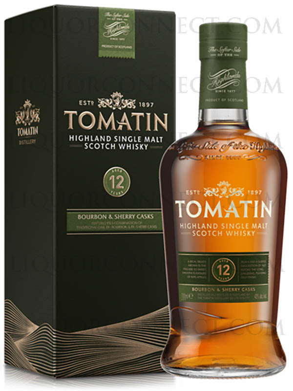 TOMATIN 12 YEAR HIGHLAND SINGLE MALT 750ML