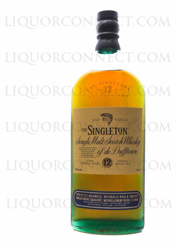 SINGLETON OF DUFFTOWN 12 YEAR OLD 750ML