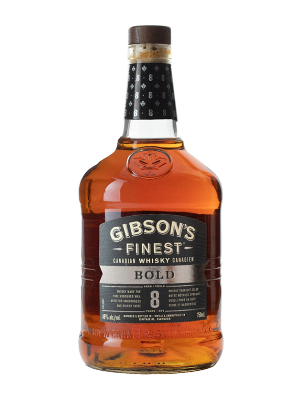 GIBSON'S FINEST BOLD 8 YEAR OLD 750ML
