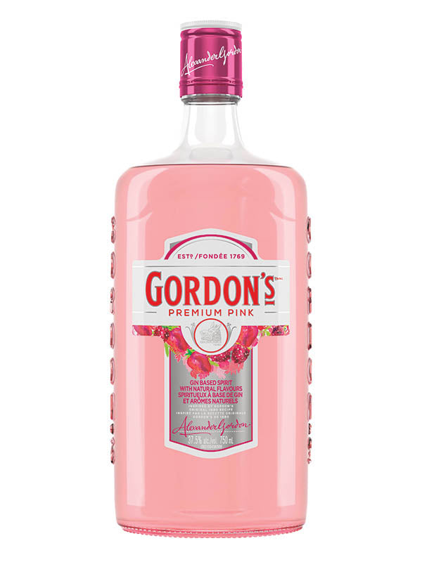GORDON'S PREMIUM PINK GIN 750ML