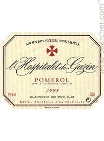 Chateau Gazin L'Hospitalet de Gazin