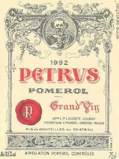 Chateau la fleur- petrus pomerol