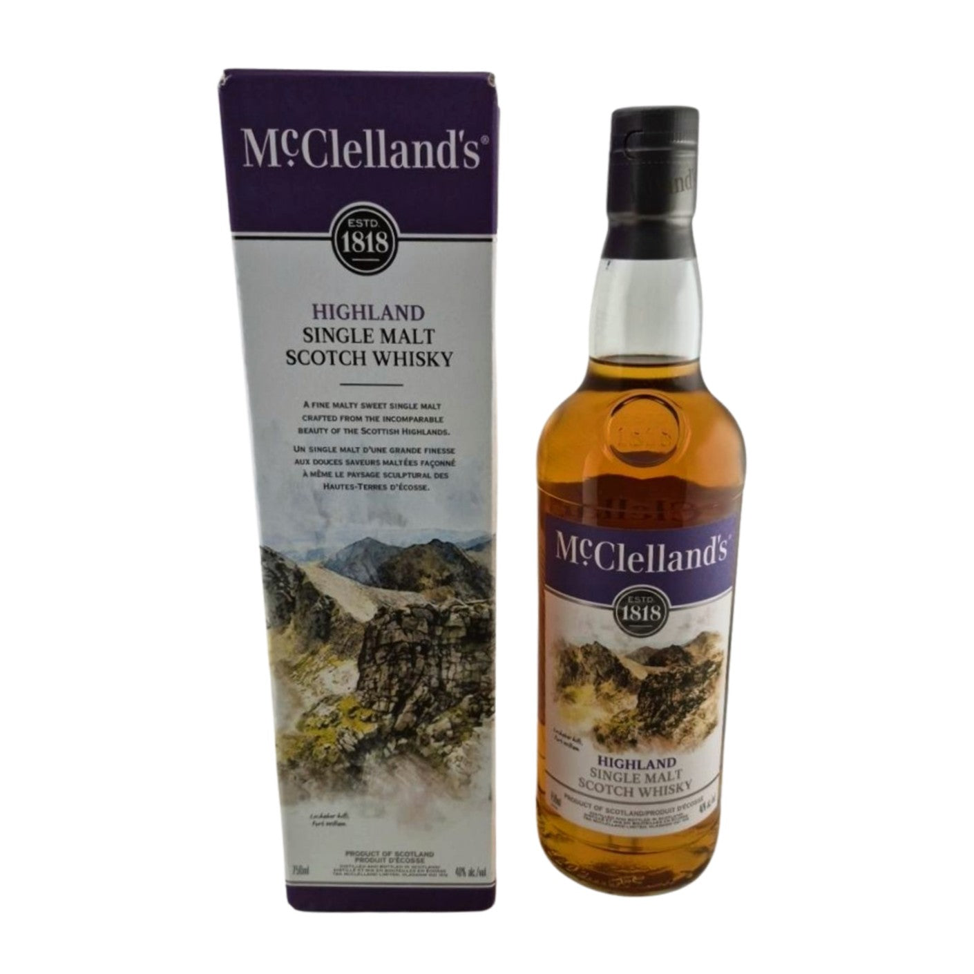 MCCLELLAND'S HIGHLAND 750ML