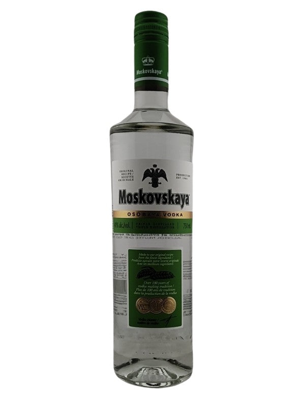 MOSKOVSKAYA VODKA 750ML