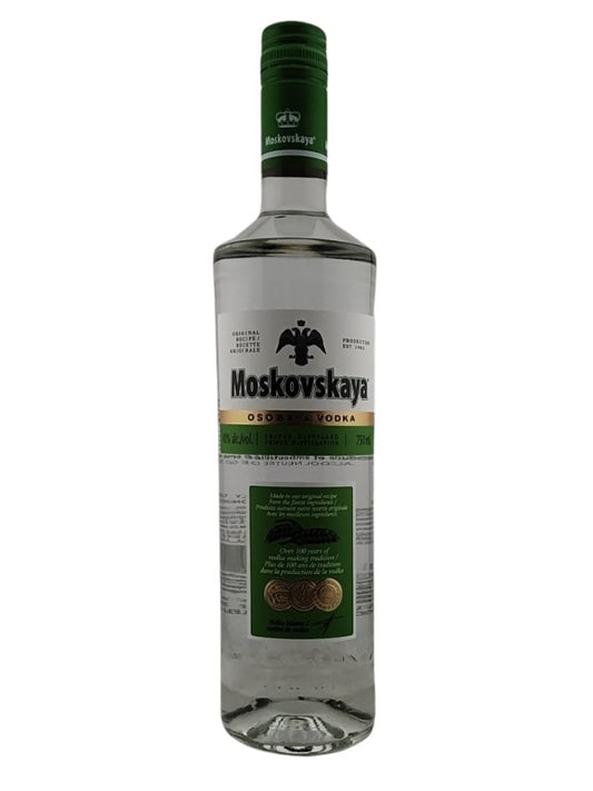 MOSKOVSKAYA VODKA 750ML