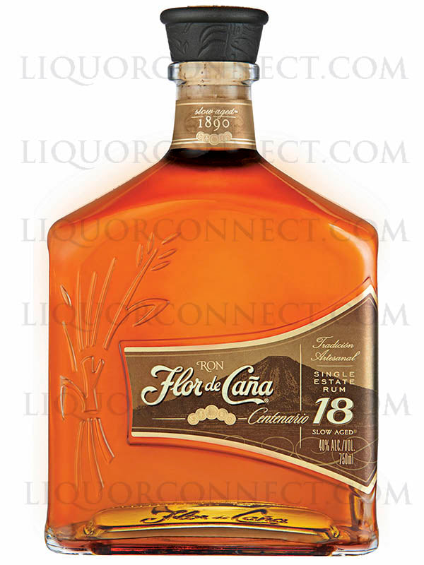 FLOR DE CANA CENTENARIO GOLD 18 750ML