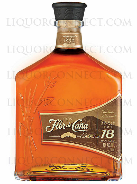 FLOR DE CANA CENTENARIO GOLD 18 750ML