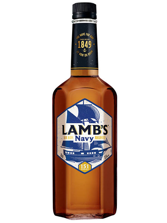 LAMB'S NAVY 151 OVER PROOF 750ML