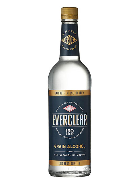 Everclear 190 Proof Grain  Alcohol