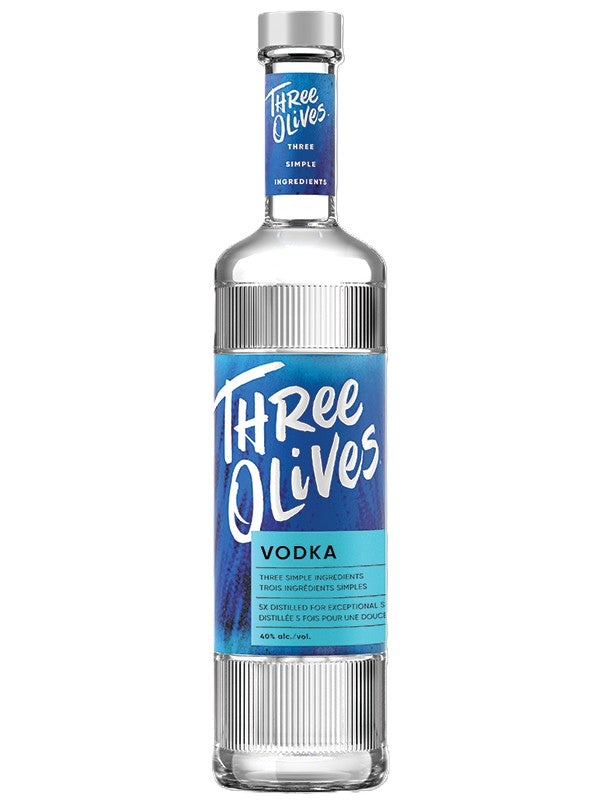 THREE OLIVES VODKA 750ML