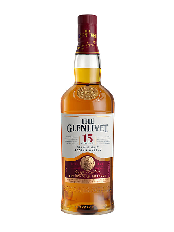 THE GLENLIVET FRENCH OAK 15 YEAR OLD 750ML