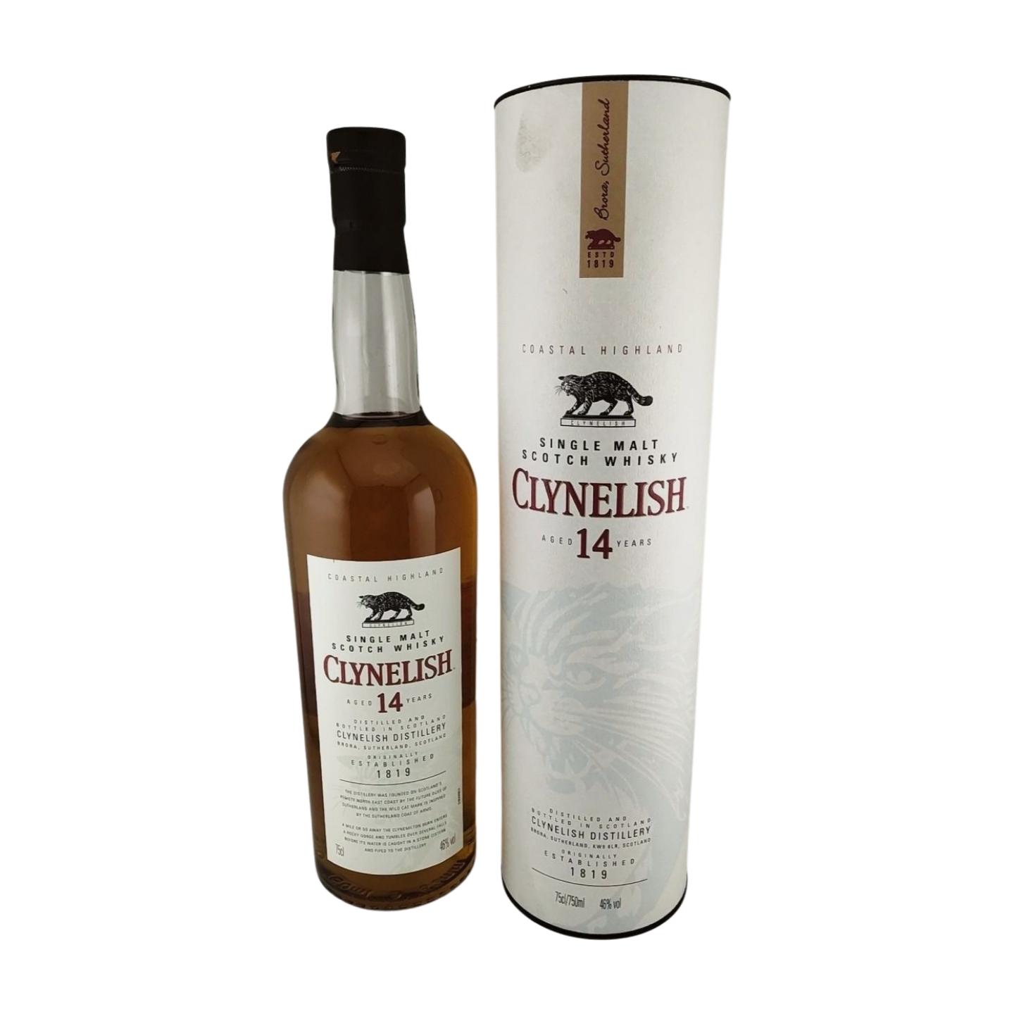CLYNELISH 14 YEAR OLD SINGLE MALT SCOTC 750ML