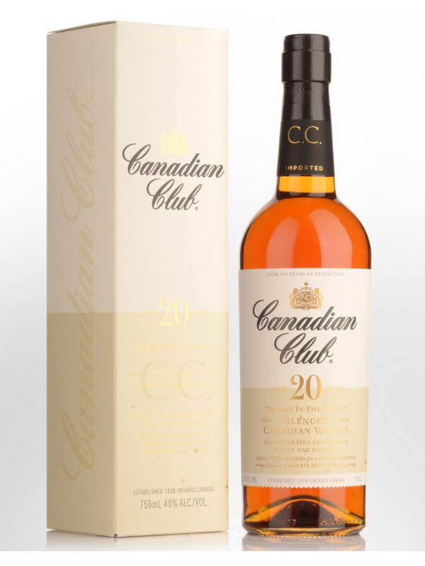 CANADIAN CLUB 20 YR OLD 750ML
