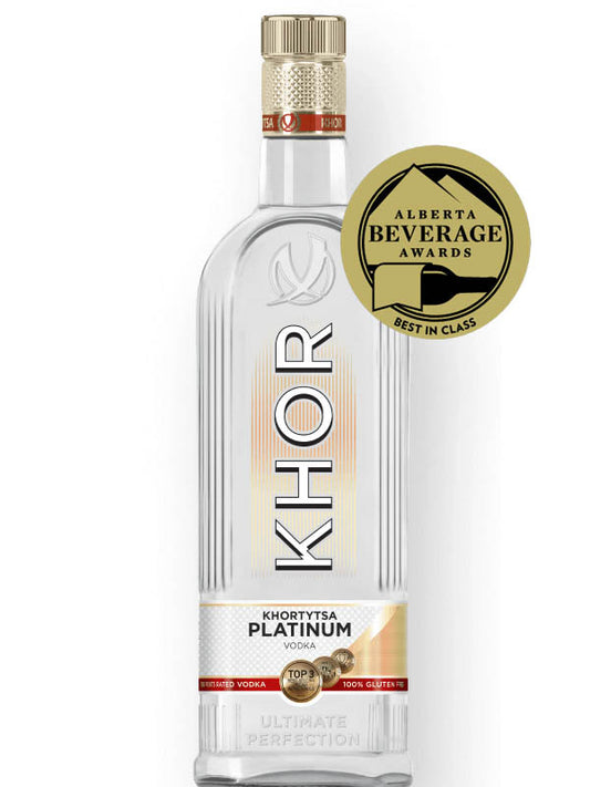 KHOR PLATINUM VODKA 750ML