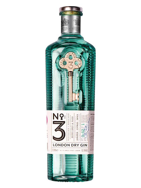 NO. 3 LONDON DRY GIN 750ML