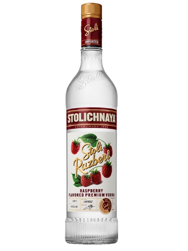 STOLI RAZBERI VODKA 750ML