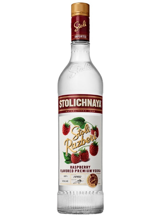 STOLI RAZBERI VODKA 750ML