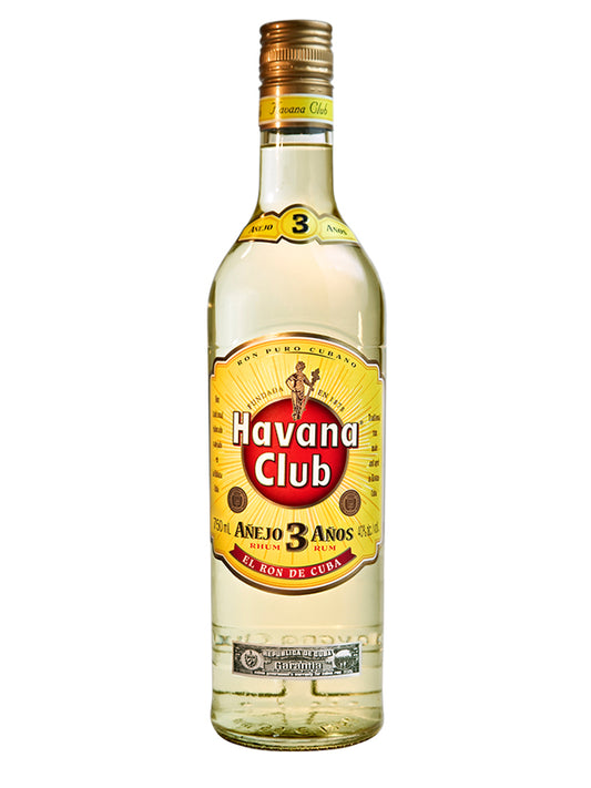HAVANA CLUB 3 YEAR OLD 750ML