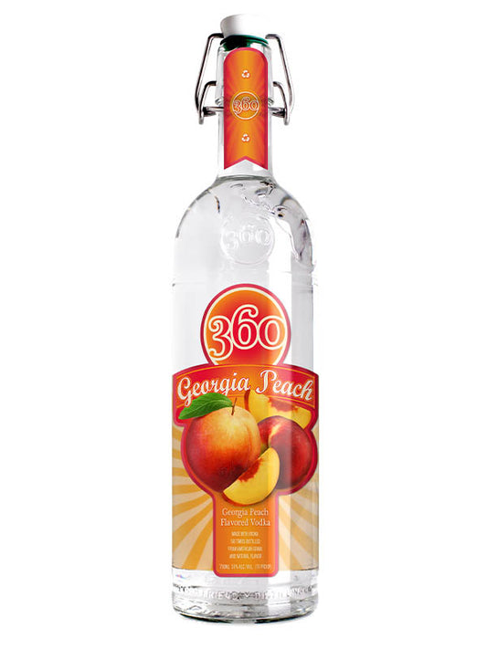 360 GEORGIA PEACH VODKA 750ML