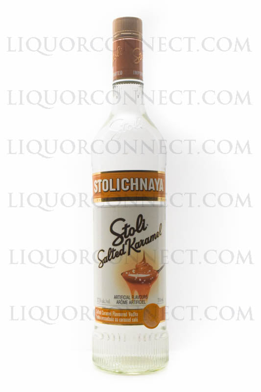 STOLI SALTED KARAMEL VODKA 750ML
