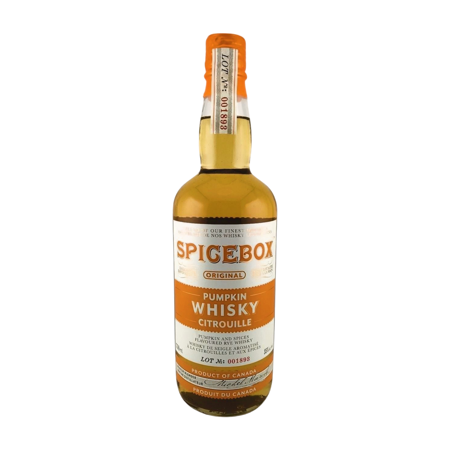 SPICEBOX PUMPKIN CANADIAN SPICED WHISKY 750ML