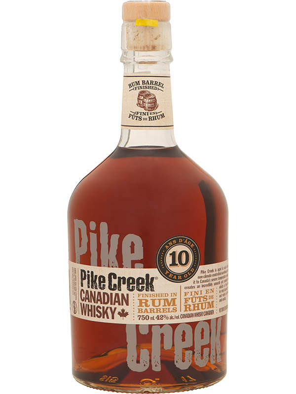 PIKE CREEK DOUBLE BARRELED CDN WHISKY 750ML