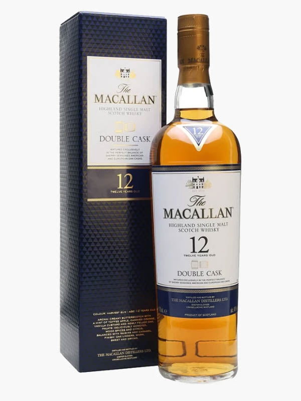 MACALLAN 12 YR DOUBLE CASK 750ML