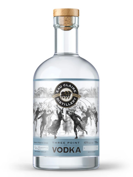 EAU CLAIRE THREE PT VODKA 750ML