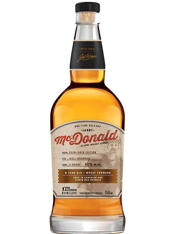 J.P.WISER'S ALUMNI SERIES-LANNY MCDONALD 750ML