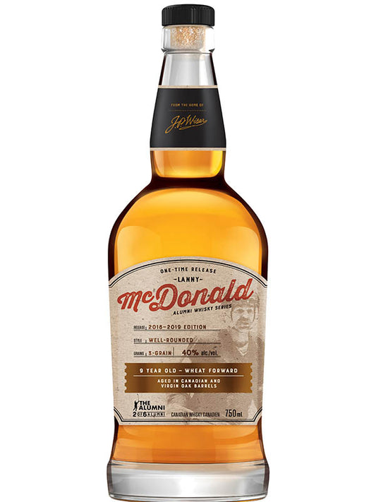 J.P.WISER'S ALUMNI SERIES-LANNY MCDONALD 750ML