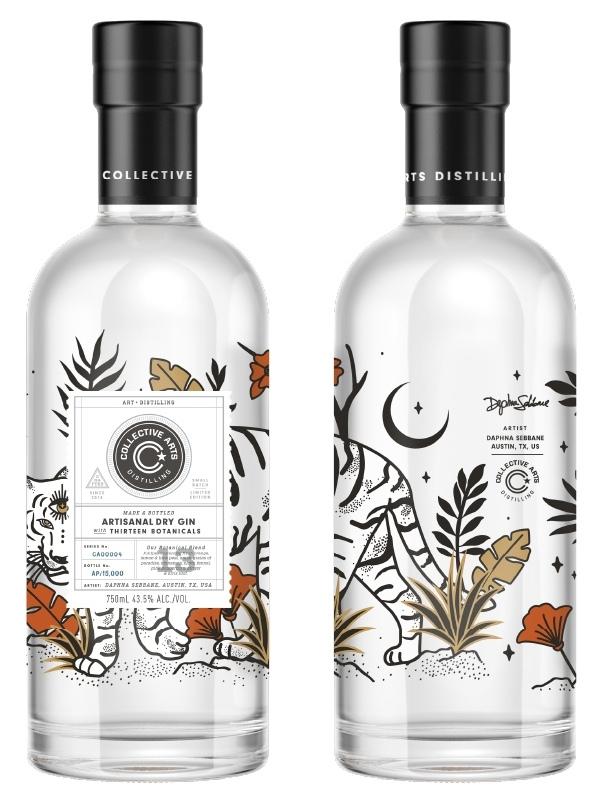 COLLECTIVE ARTS ARTISANAL DRY GIN 750ML