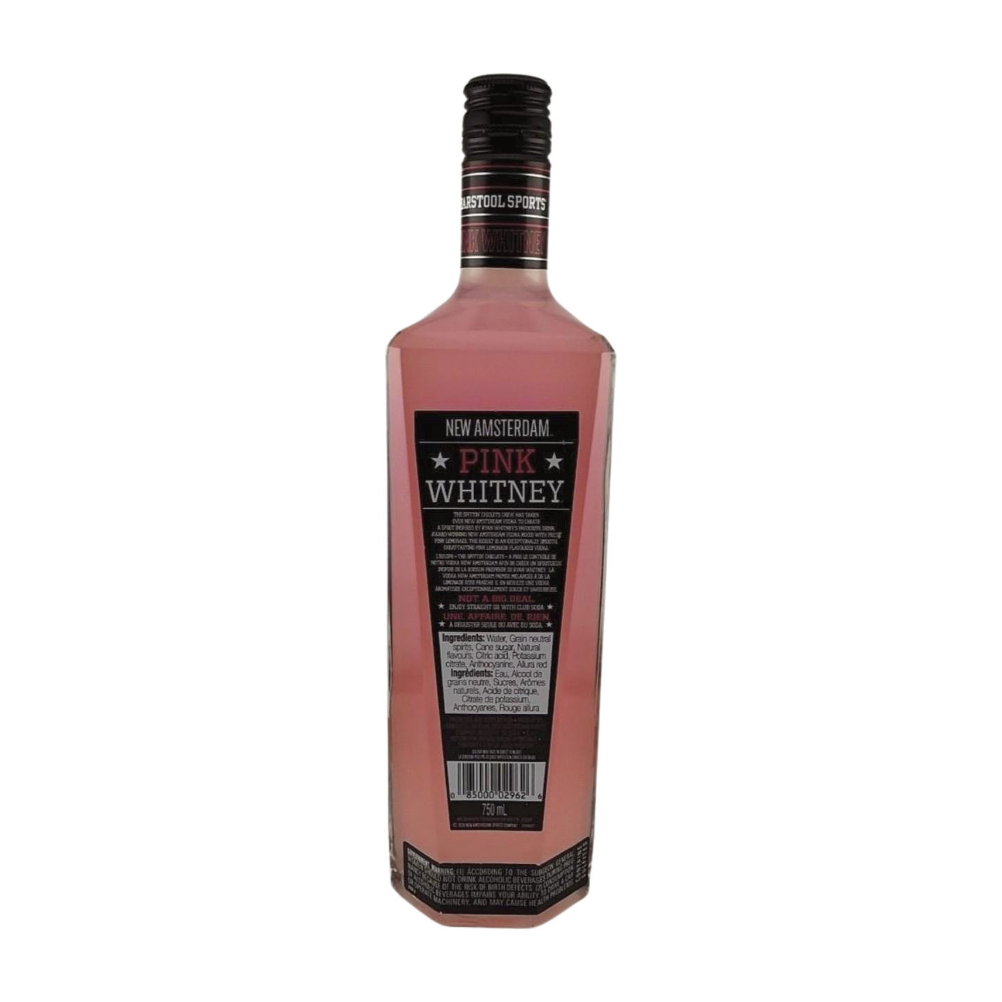 NEW AMSTERDAM PINK WHITNEY 750ML