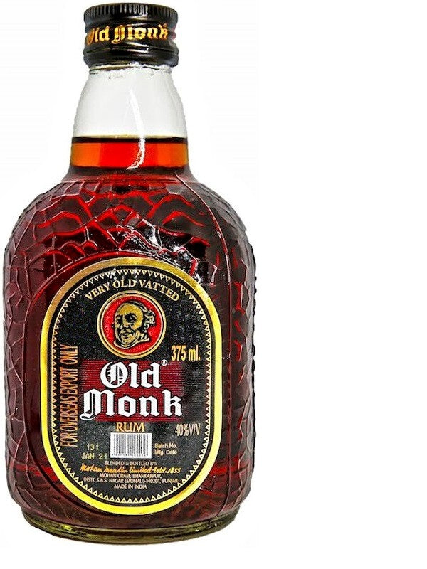OLD MONK RUM - 7 YEAR OLD BLENDED 750ML