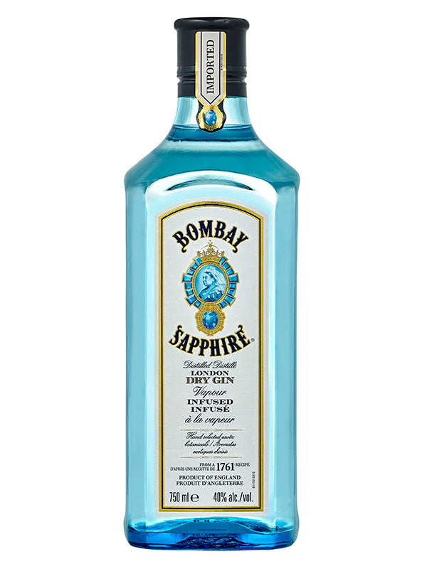 BOMBAY SAPPHIRE LONDON DRY GIN 750ML